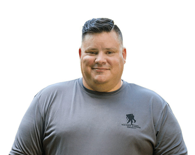 Wounded warrior Jake Norotsky.