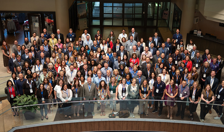 A group of partners who support Wounded Warrior Project’s mission, coming together for a partner convening event focused on collaboration and veteran support. 