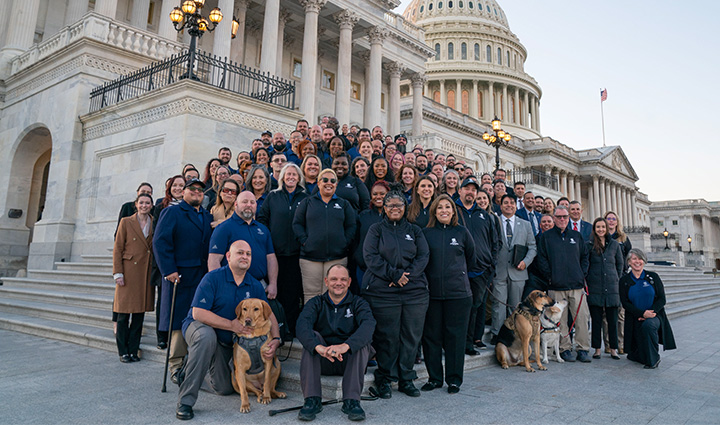 MBL_WWP Warriors At The US Capitol During 2023 Warrior Fly In