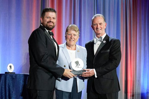 Representative Brownley Accepts The Outstanding Leader In The House Award At Cabd